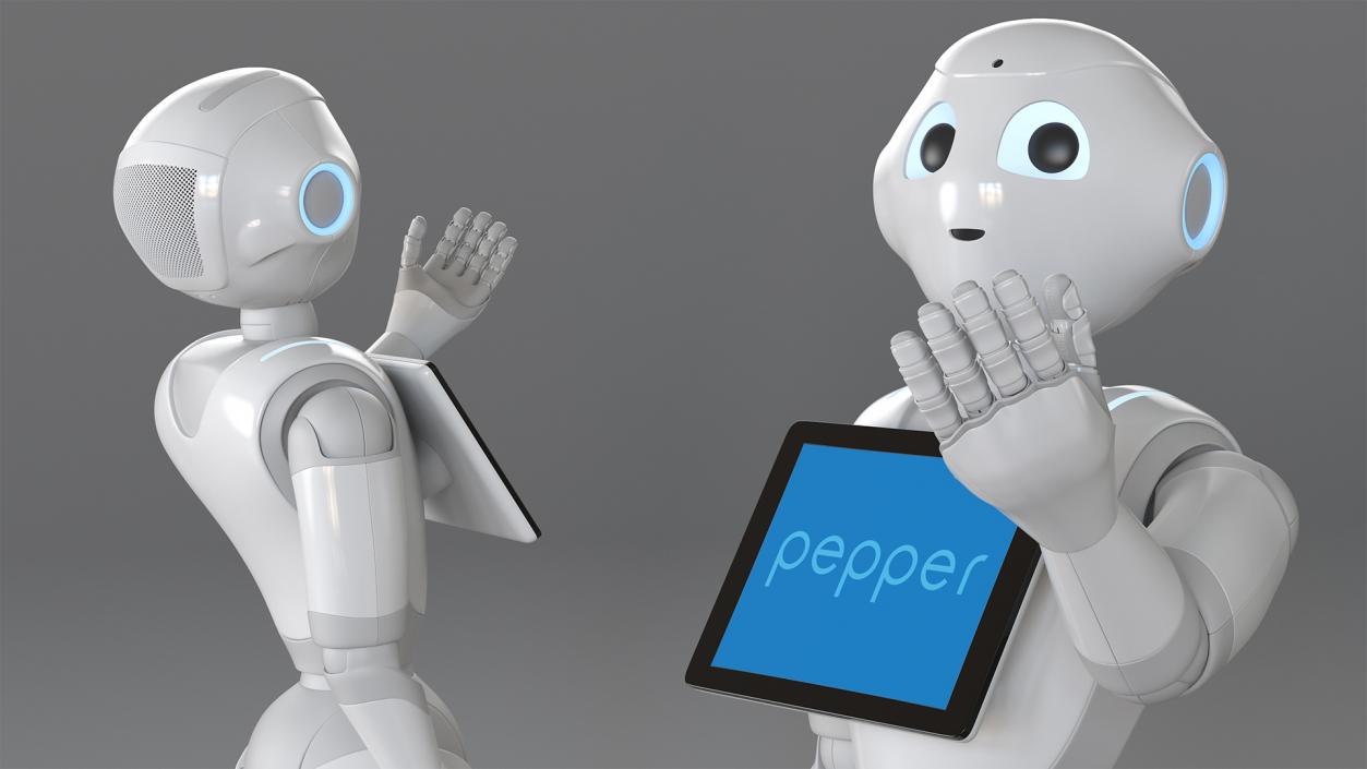 3D Resident Pepper Robot