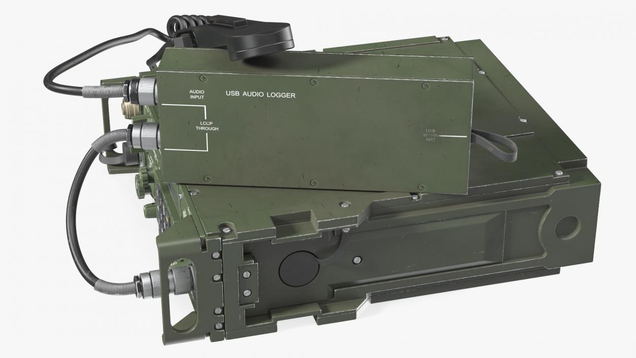 3D model Military Radio Green