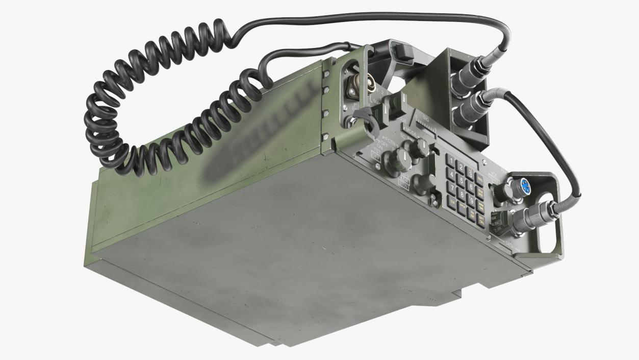 3D model Military Radio Green