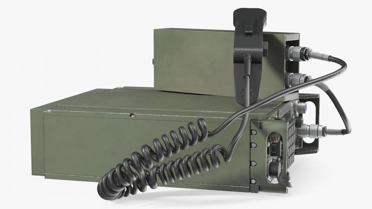 3D model Military Radio Green