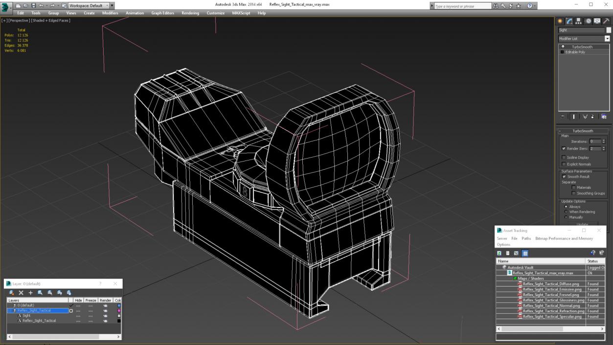 3D Reflex Sight Tactical