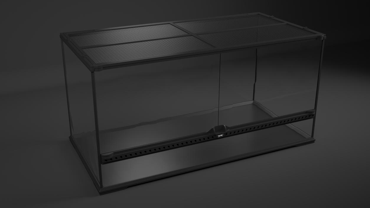 Empty Long Terrarium for Exotic Animals 3D model