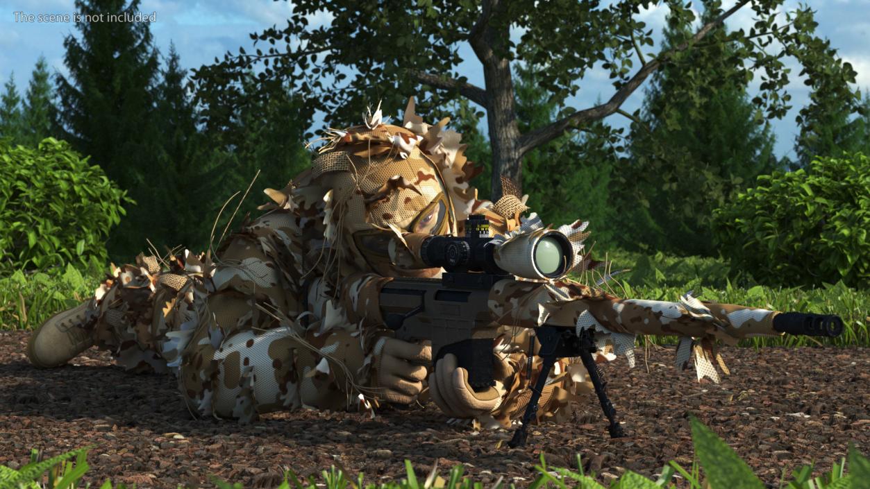 Sniper Positions Collection 2 3D model