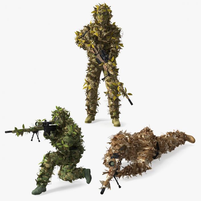 Sniper Positions Collection 2 3D model