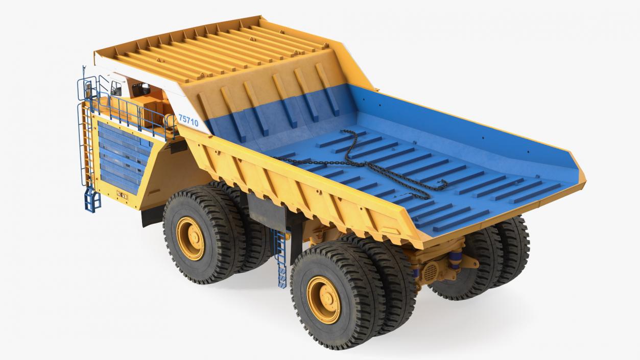 3D Belaz 75710 Haul Truck New Rigged model