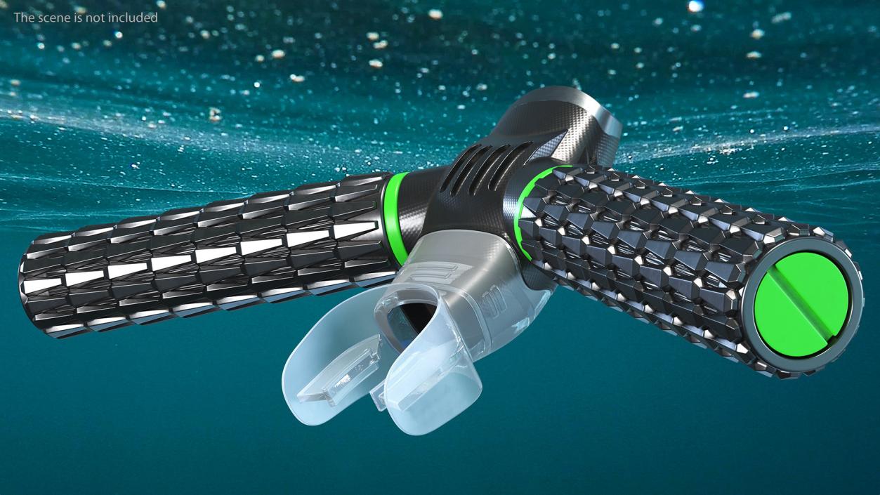 3D Underwater Breathing Apparatus Green