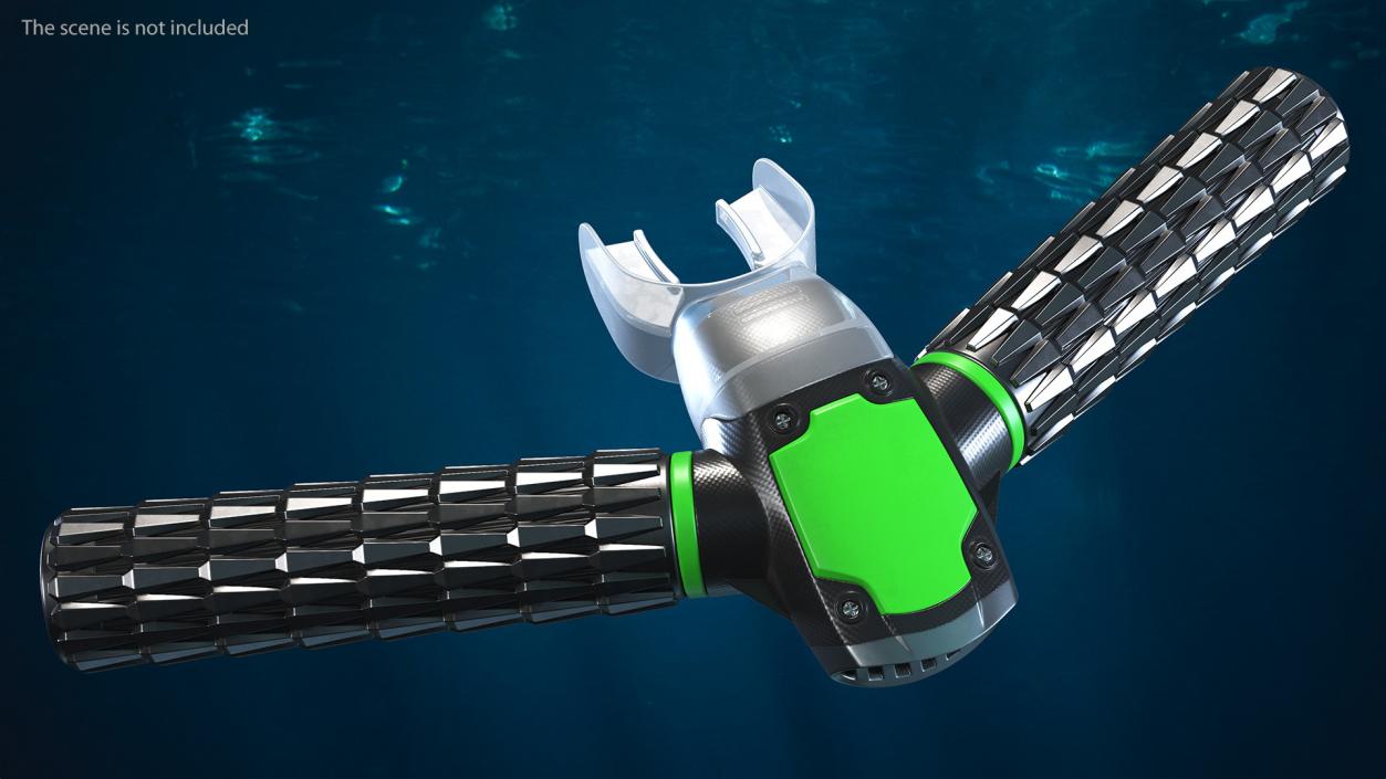 3D Underwater Breathing Apparatus Green