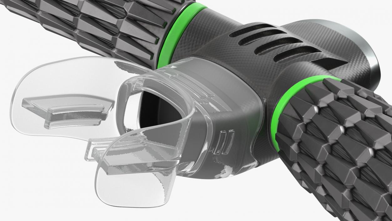 3D Underwater Breathing Apparatus Green