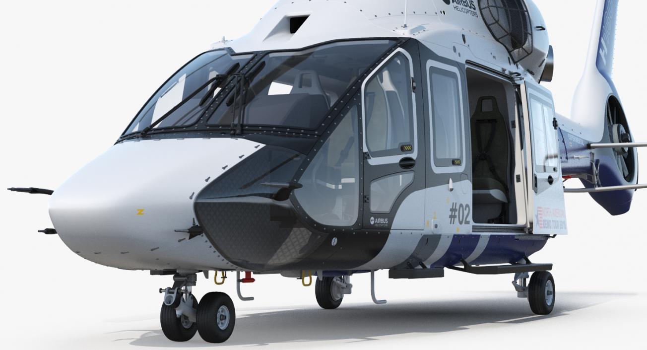 Helicopter Airbus H160 3D