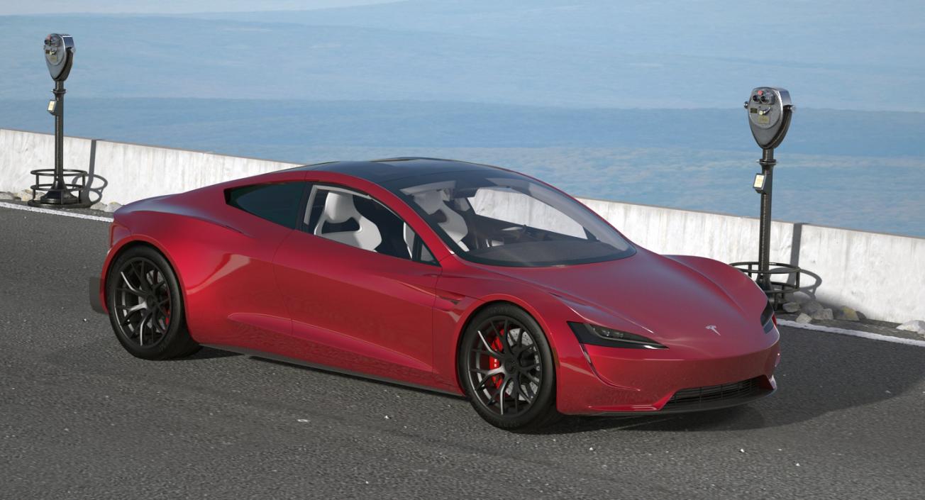 Tesla Roadster 3D model