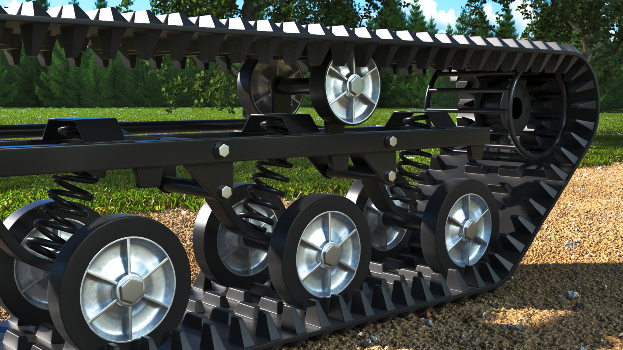 ATV Track 3D model