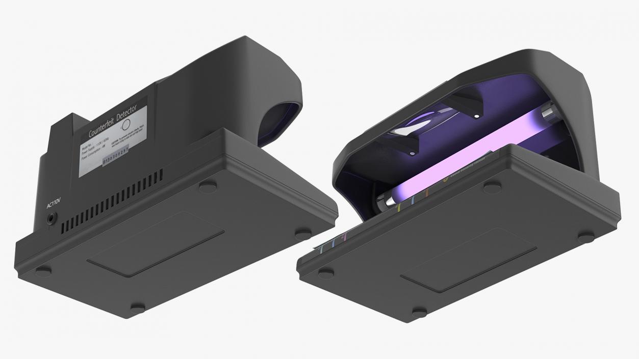 3D model Ultraviolet Bill Detector