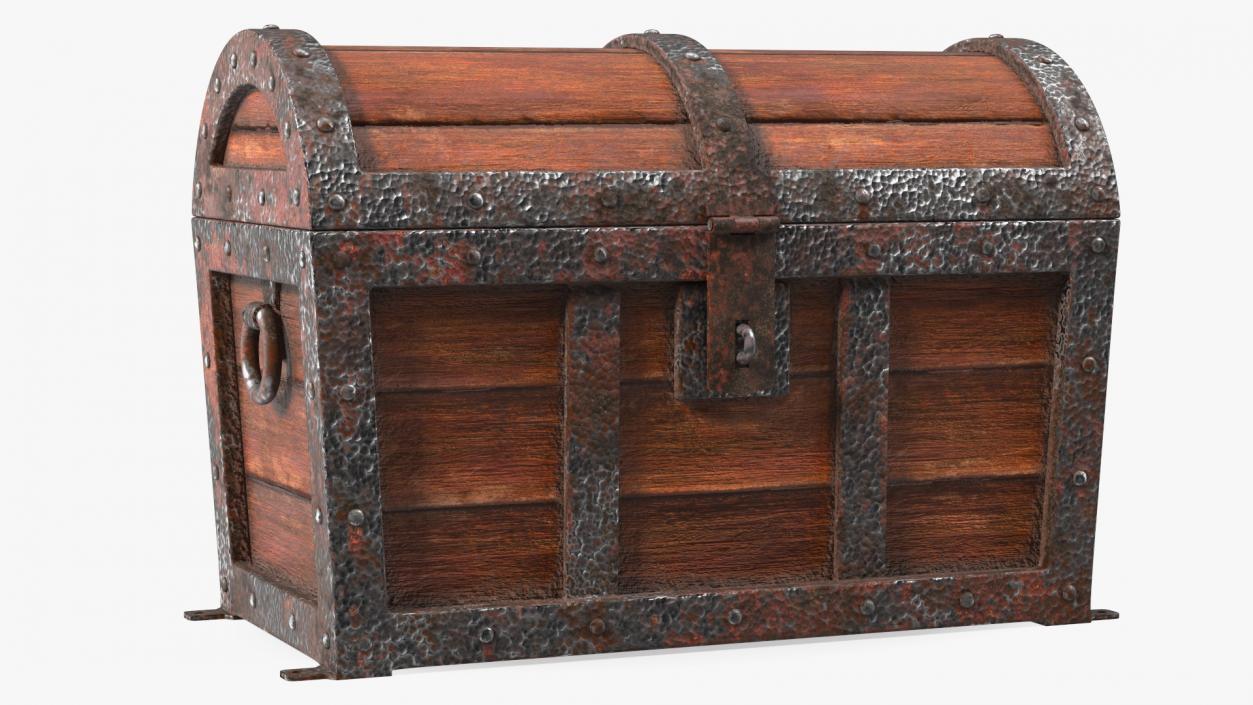 3D Treasure Chest Closed