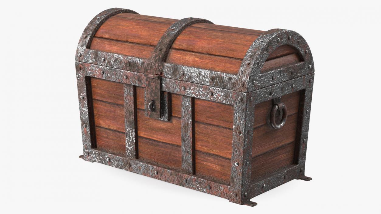 3D Treasure Chest Closed