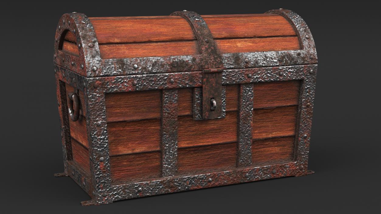 3D Treasure Chest Closed