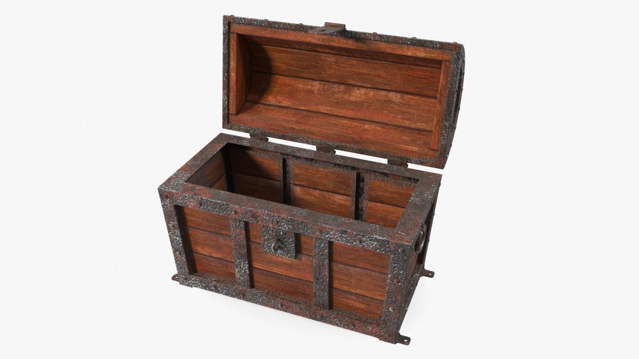 3D Treasure Chest Closed