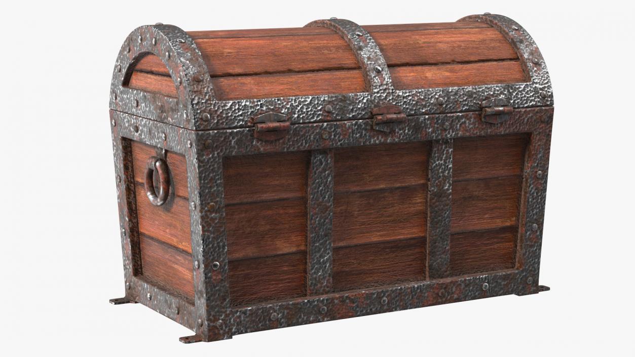 3D Treasure Chest Closed