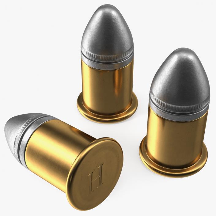 3D Bullets for Remington Gun 95 model