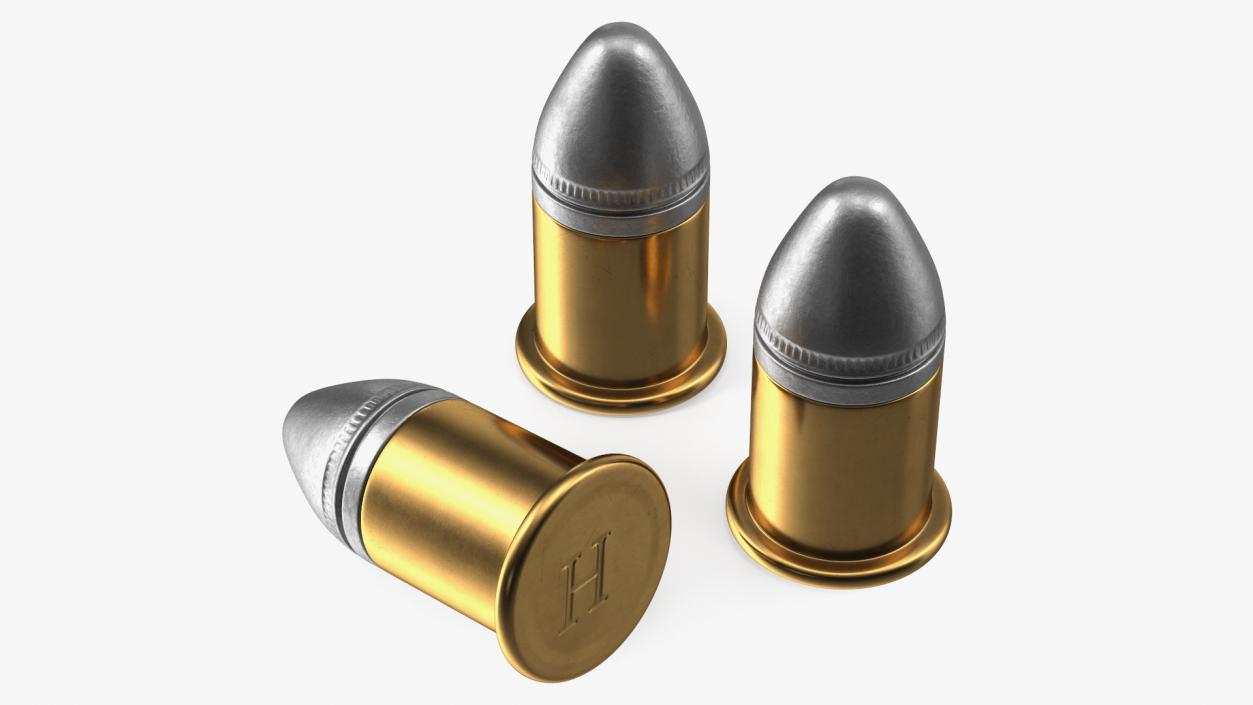 3D Bullets for Remington Gun 95 model