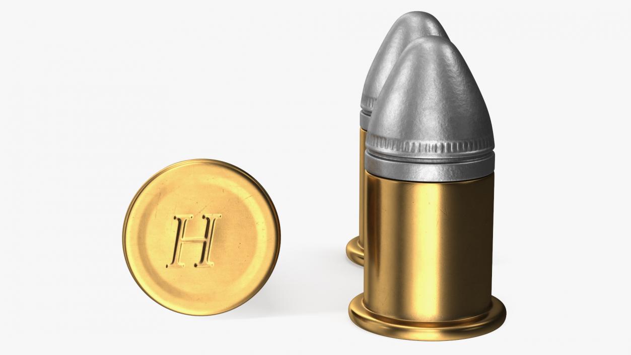 3D Bullets for Remington Gun 95 model