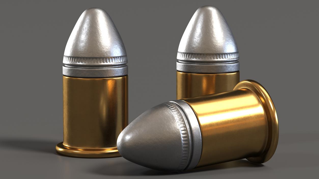 3D Bullets for Remington Gun 95 model