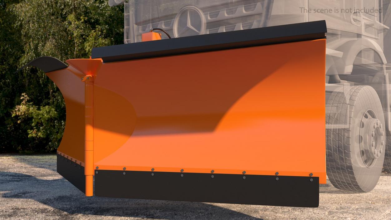 3D model Snow Plow Blade