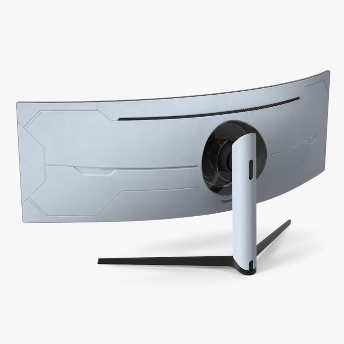 3D model Ultrawide Curved Gaming Monitor OFF