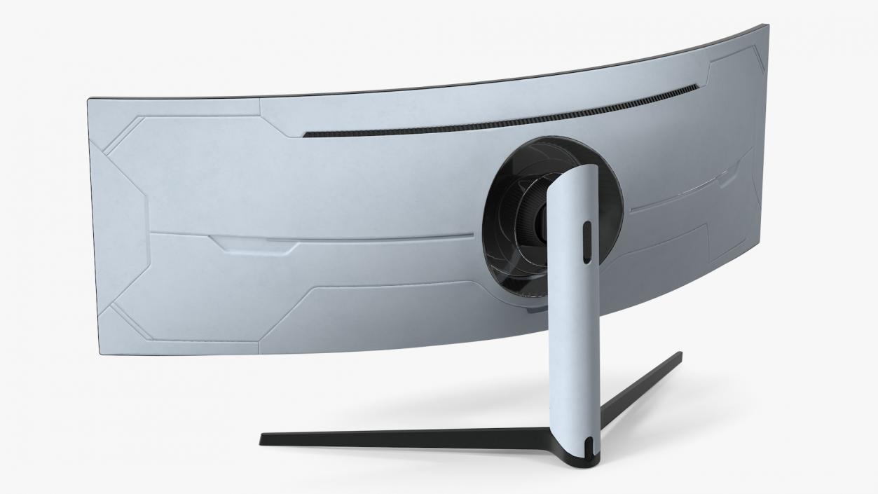 3D model Ultrawide Curved Gaming Monitor OFF