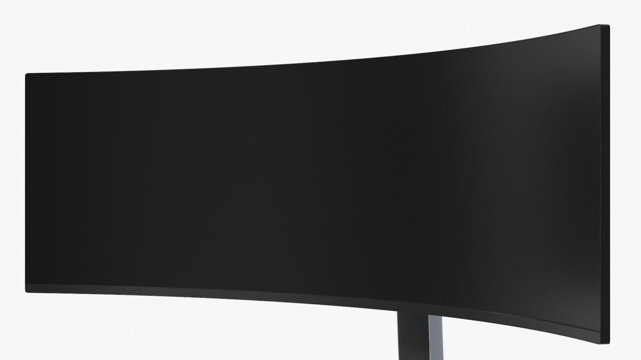 3D model Ultrawide Curved Gaming Monitor OFF