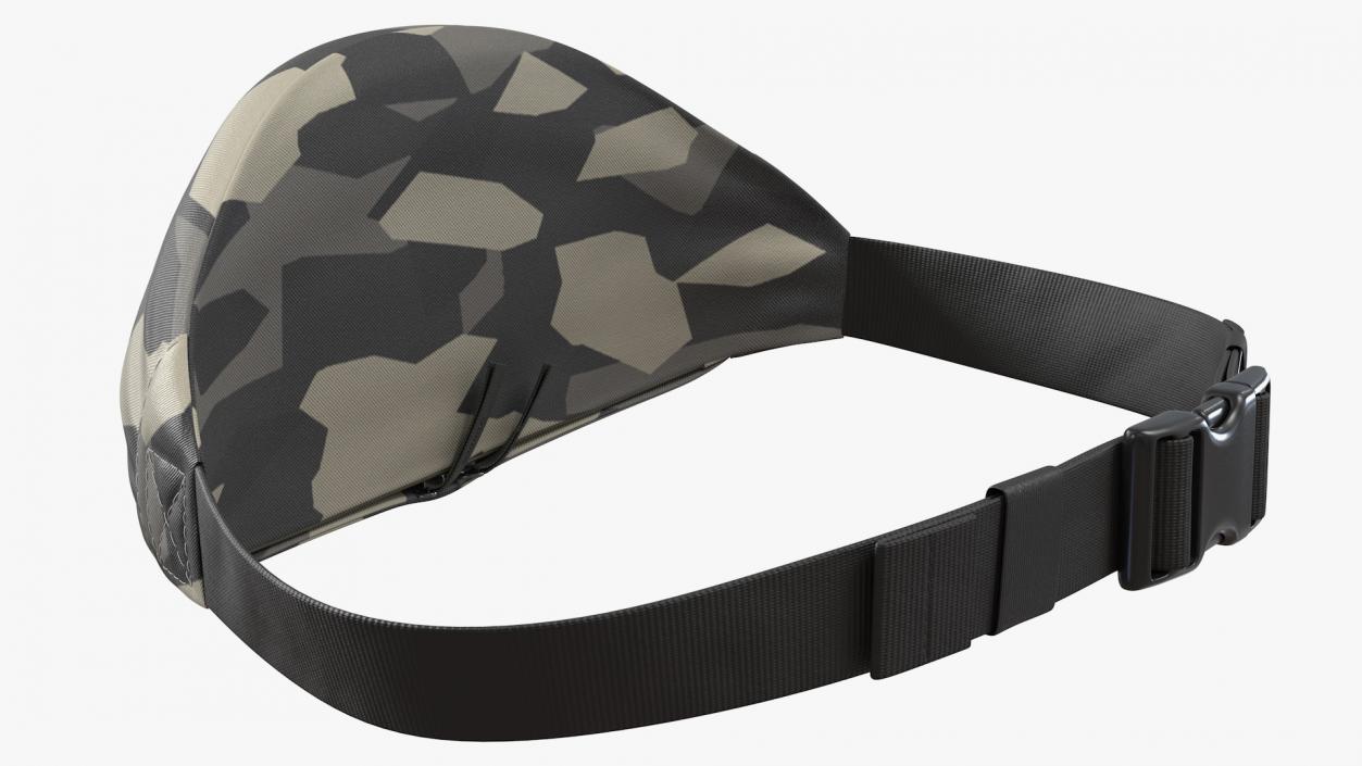 3D model Sport Waist Bag Camo