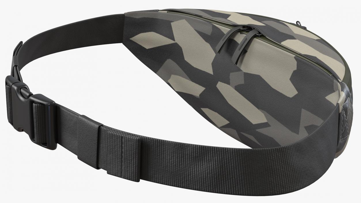 3D model Sport Waist Bag Camo