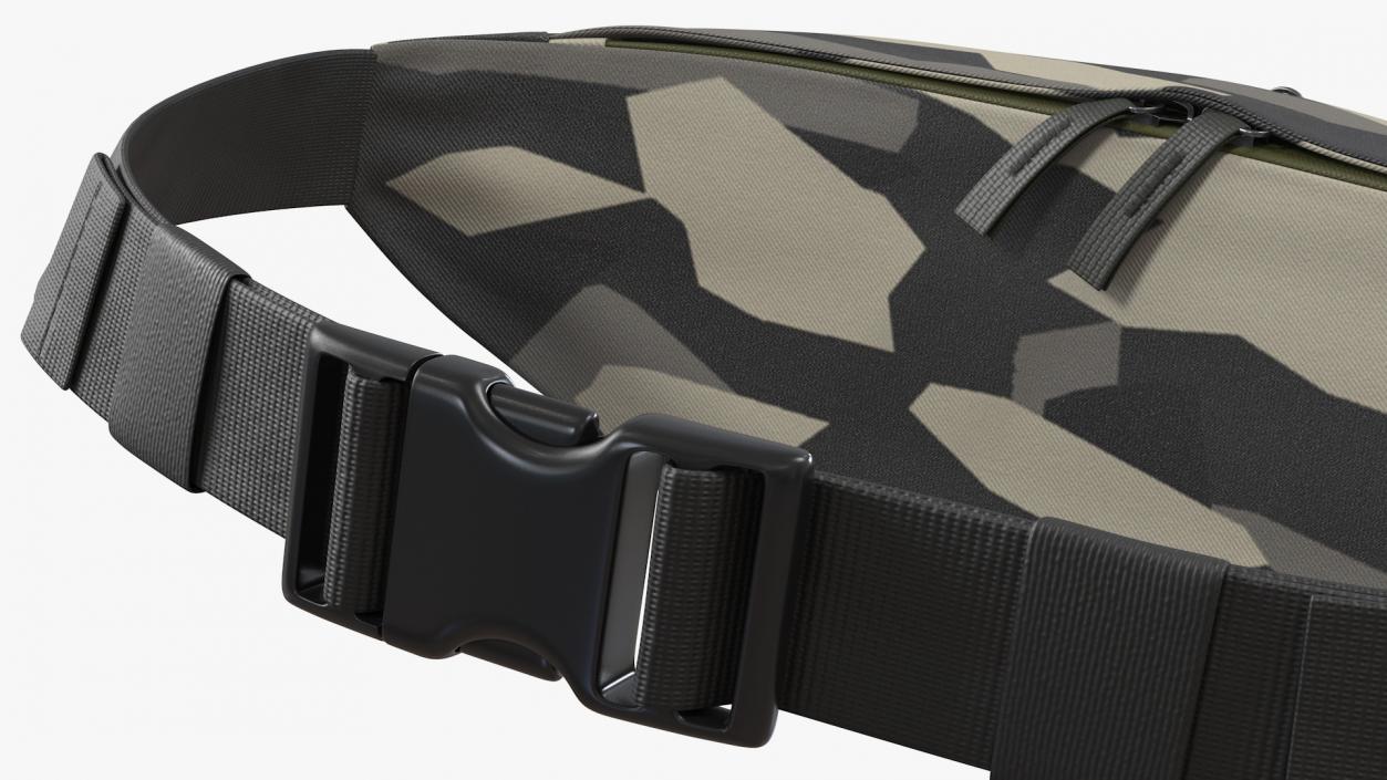 3D model Sport Waist Bag Camo