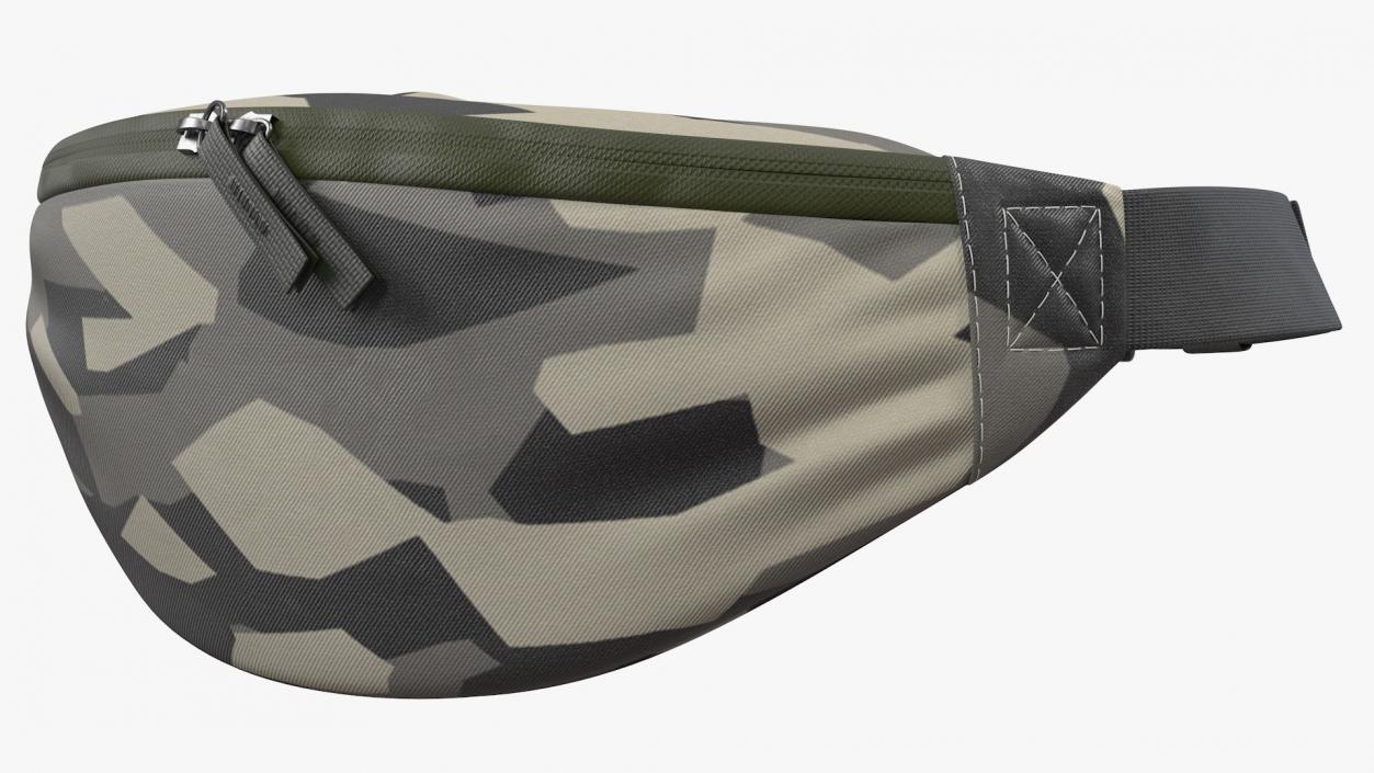 3D model Sport Waist Bag Camo