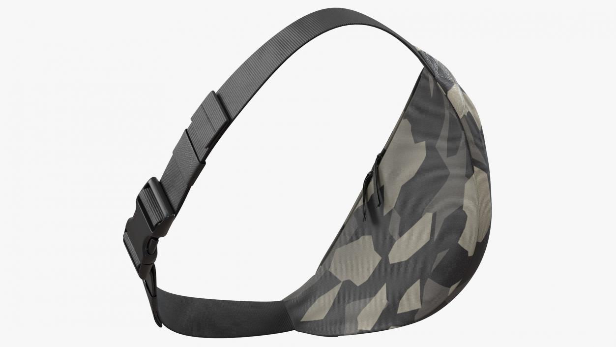 3D model Sport Waist Bag Camo