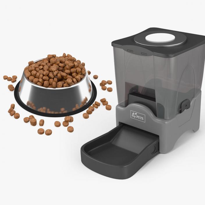 Classic and Automatic Animal Feeders Collection 3D