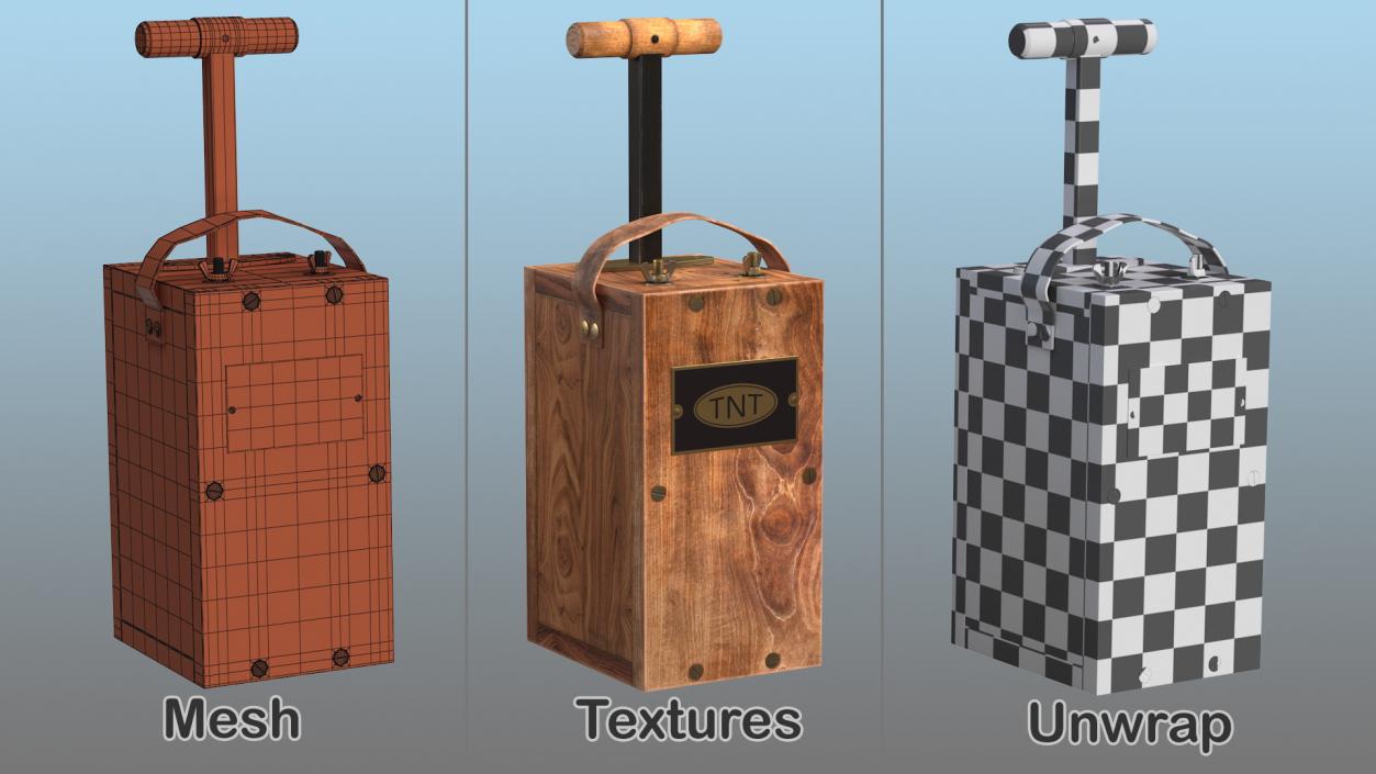 3D model Blasting Detonators Collection