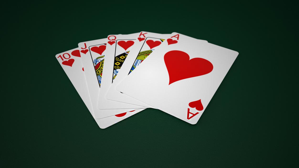 3D Poker Royal Straight Flush