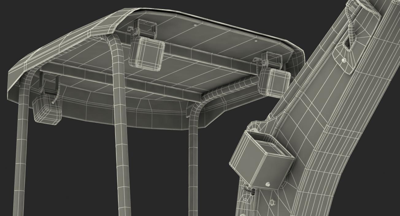 3D Mini Excavator JCB 18Z1 with Breaker Hammer model