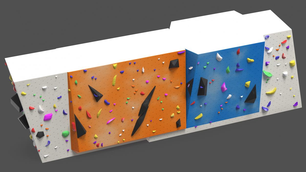 3D model Climbing Walls Collection