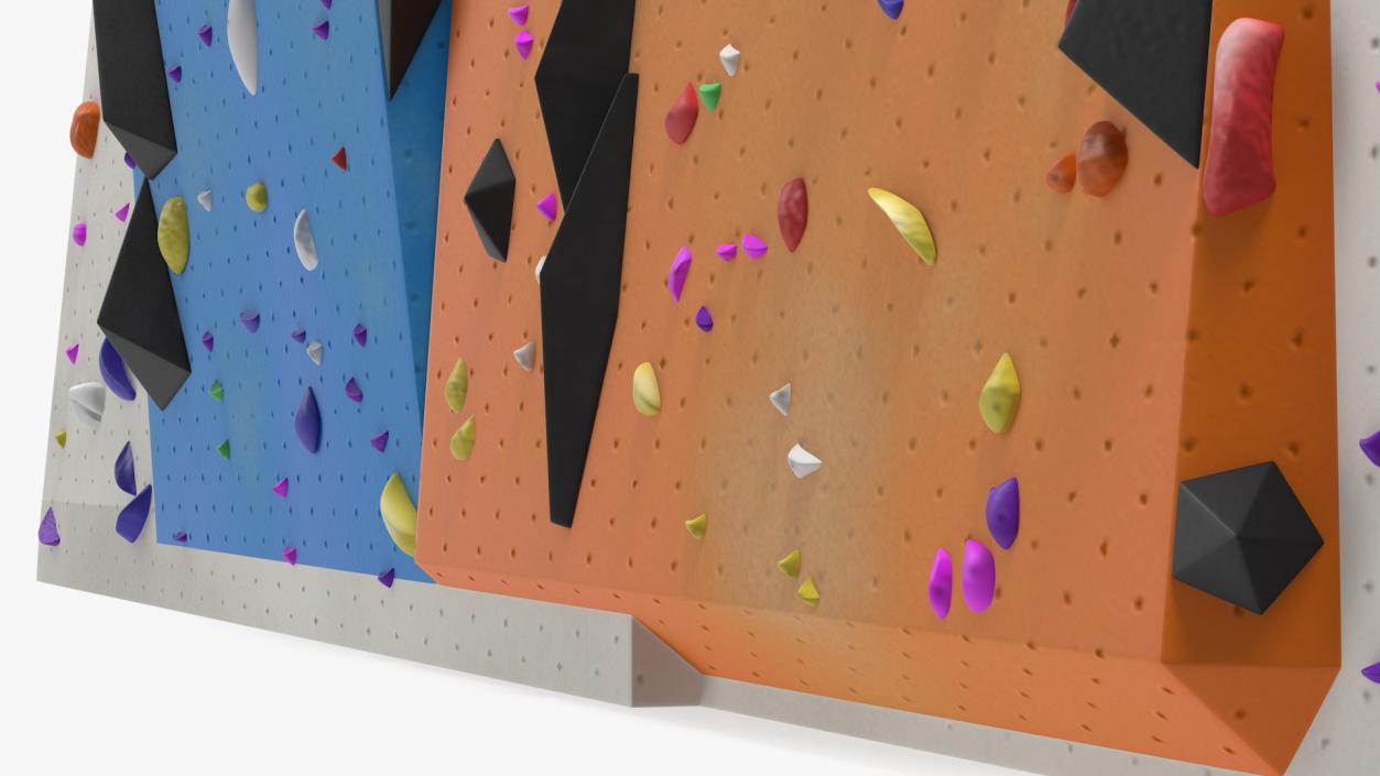 3D model Climbing Walls Collection