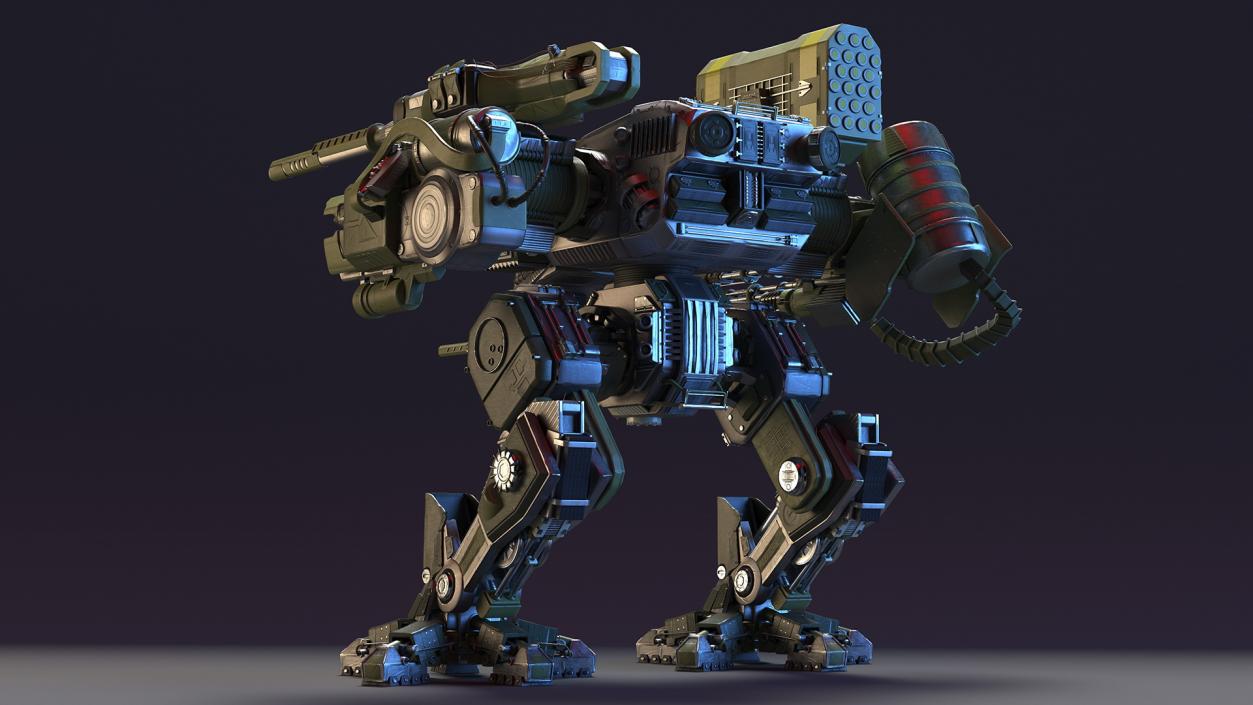 Piloted Large Robot 3D model