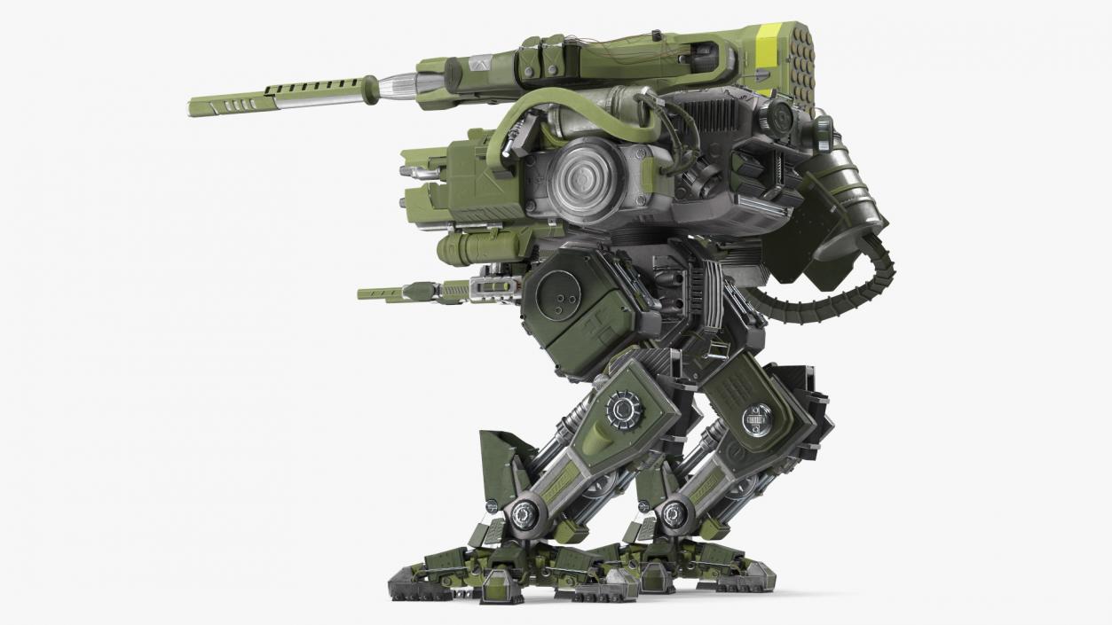 Piloted Large Robot 3D model