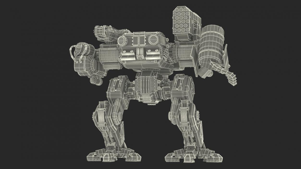 Piloted Large Robot 3D model