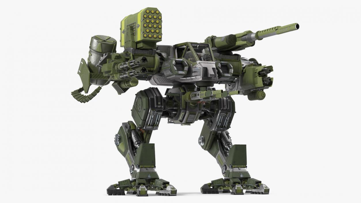 Piloted Large Robot 3D model