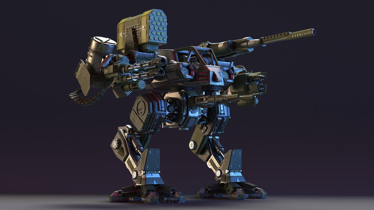 Piloted Large Robot 3D model