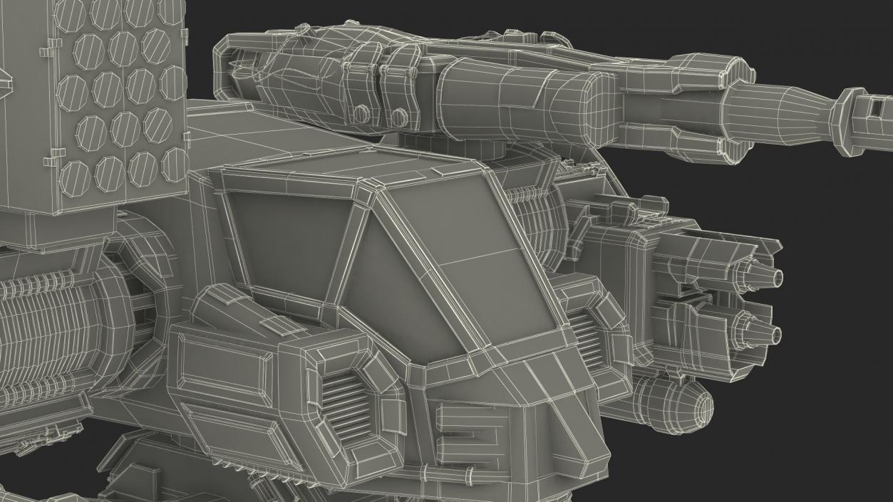 Piloted Large Robot 3D model