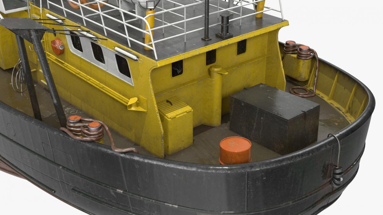 3D model Fishing Boat Trawler