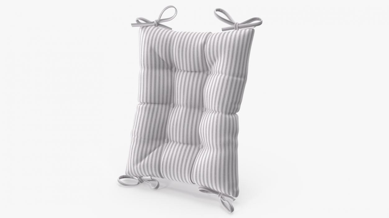 3D Chair Back Cushion Striped