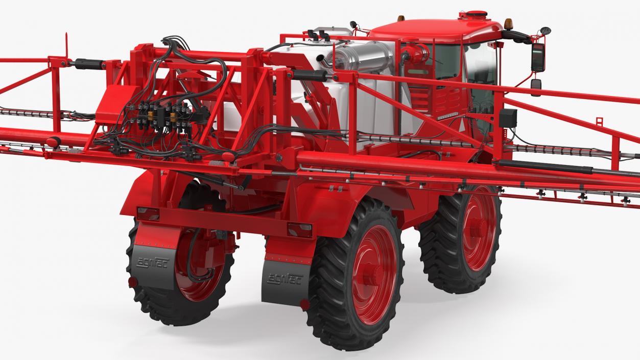 Self Propelled Crop Sprayer 3D