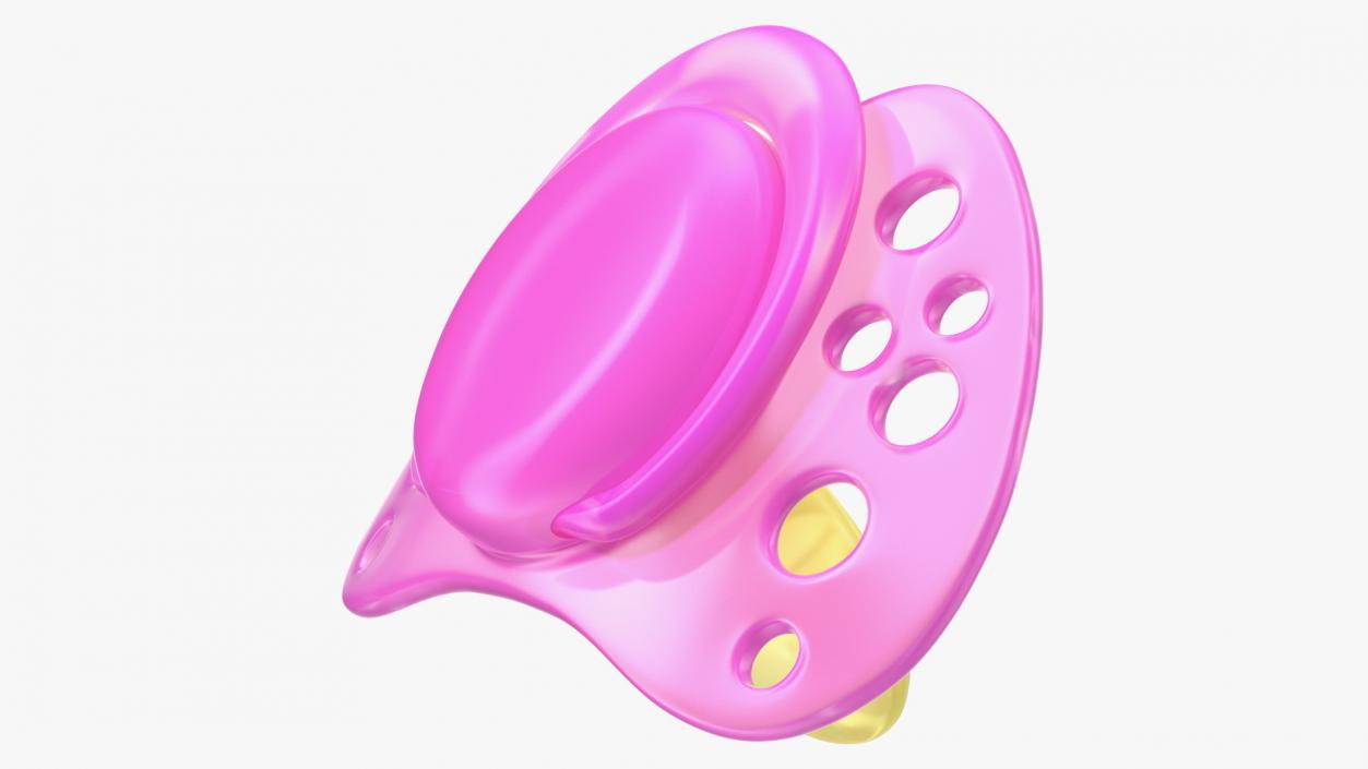 3D model Pink Baby Dummy